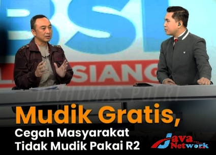 Mudik Gratis, Cegah Masyarakat Tidak Mudik Pakai R2