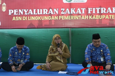 Serahkan Secara Simbolis Zakat Fitrah ASN, Wabup Sumenep Harapkan Potensi Zakat Terus Ditingkatkan