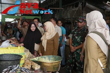 Dandim Sumenep dan Forkopimda Tinjau Pasar, Cek Stok dan Harga Pangan Menjelang Idul Fitri 1444 H