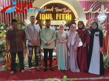 Bupati Ra Fauzi Saat Menggelar Open House di Rumah Dinas Bupati Sumenep