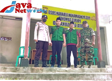 Libur Idul Fitri, Babinsa Koramil 0827/11 Pasongsongan Giat Pengamanan Tempat Wisata Goa Soekarno