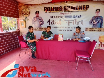 Ciptakan Rasa Aman, Jajaran Kodim 0827/Sumenep Laksanakan Pos PAM