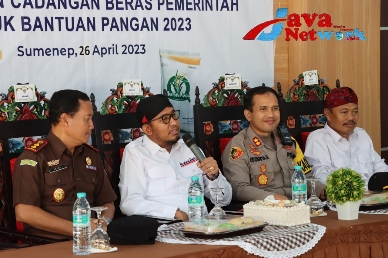 Wujud Kepedulian Pemerintah, Bupati Sumenep Ra Fauzi Launching Program Penyaluran CBP