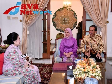 Presiden Jokowi Silaturahmi Dengan Presiden Ke-5 RI Megawati Soekarnoputri