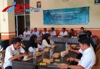 Babinsa Koramil 0827/09 Pragaan Hadiri Forum Konsultasi Publik (FKP) Pendataan Awal Regsosek di Sendang