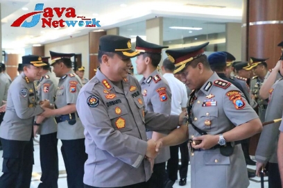 Kapolda Jatim Pimpin Sertijab Pamen Polda Jatim, Berikut Daftarnya