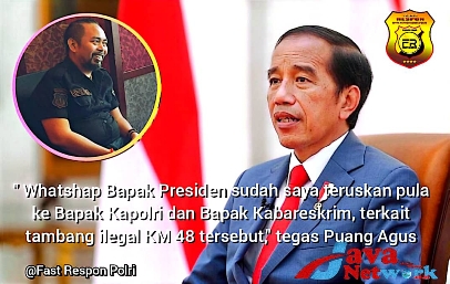 Pamflet Presiden Jokowi dan Ketum FRN Agus Flores SH MH