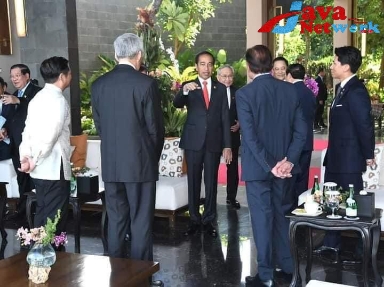 Puncak KTT Ke-42 ASEAN Dimulai, Presiden Jokowi Sambut Para Pemimpin ASEAN