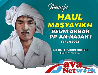 Pamflet Haul Masyayikh Reuni Akbar Pondok Pesantren An - Najah 1 Karduluk Tahun 2023