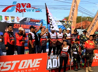 Perkuat Sinergitas TNI-Polri dan Pemkab, Kapolres Sumenep Bersama Forkopimda Lepas Peserta One Day Adventure Trail Sumekar 2023