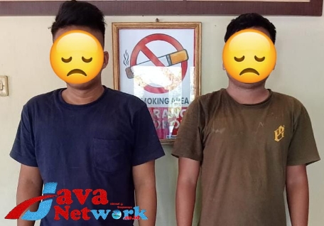 Kedua Pelaku Pencurian di Toko BUMdes Camar Desa Parsanga Kecamatan Kota Sumenep