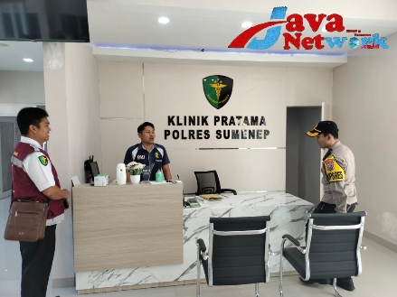 Kapolres Edo Satya Kentriko, Cek Sarpras Klinik Pratama Polres Sumenep