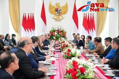 Presiden Jokowi Terima Kunjungan Delegasi US-ABC