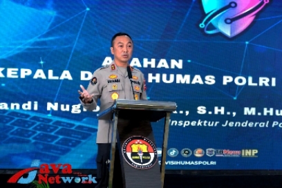 Kadiv Humas Mabes Polri Irjen. Pol. Dr. H. Sandi Nugroho, S.IK., SH., M.Hum.