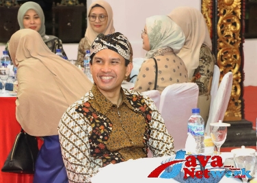 Kapolres Sumenep AKBP Edo Satya Kentriko, SH, SIK, MH Saat Menghadiri Kegiatan Gala Dinner Diselenggarakan oleh Pemkab Sumenep dan PT PLN Persero Bertempat di Pendopo Agung Keraton Sumenep