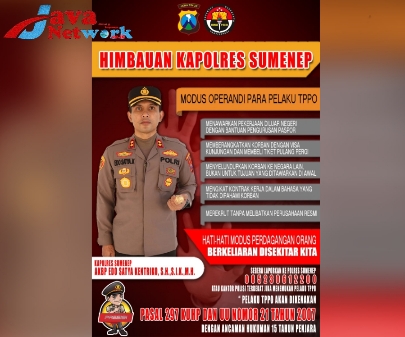 Waspadai Modus TPPO, Berikut Himbauan Kapolres Sumenep