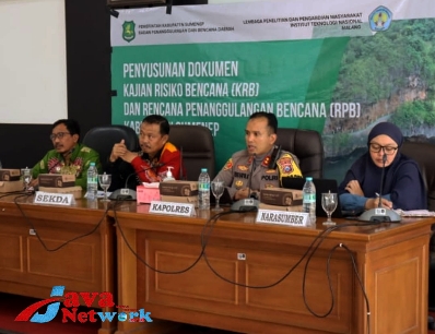 Kapolres Sumenep AKBP Edo Satya Kentriko SH SIK MH, Sekretaris Daerah Ir Edy Rasyadi MSi, Asisten III Moh Ramli, S.Sos, MSi