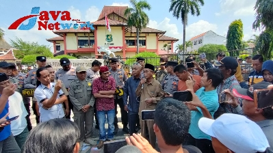 Polres Sumenep Siagakan 103 Personel Dalam Pengaman Unras ARS di Kantor DPRD
