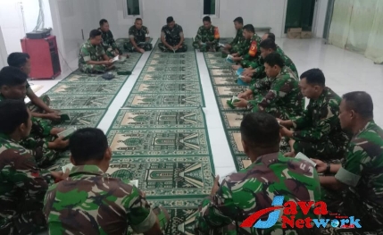 Prajurit Kodim 0827/Sumenep Gelar Do’a Bersama Untuk Keselamatan
