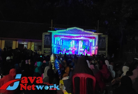 Polsek Kangayan Polres Sumenep Menggelar Hiburan Ludruk Rukun Karya Yang Bertempat Di Desa Torjek Kecamatan Kangayan