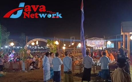 Babinsa Koramil 0827/04 Saronggi Hadiri Pengajian Akbar Dalam Rangka Peringatan Baru Islam 1445 Hijrah