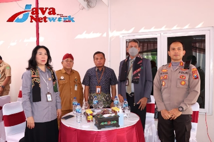 Kapolres Sumenep AKBP Edo Satya Kentriko, SH, SIK, MH Bersama Tim Survei Akreditasi FKTP Polri