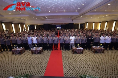 Musyawarah Perencanaan Pembangunan (Musrenbang ) Kepolisian Daerah (Polda) Jawa Timur Berlangsung di Hotel Bumi Jalan Jenderal Basuki Rachmat Kota Surabaya