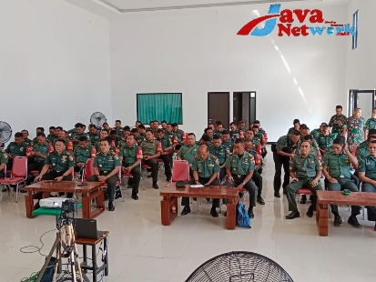 Jajaran Danramil dan Babinsa Ikuti Literasi Digital Lanjut Sektor Pemerintahan