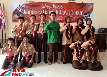 Scout Of Nasyrul Ulum Aeng Dake Bluto Meriahkan Seleksi Jambore Daerah Jawa Timur