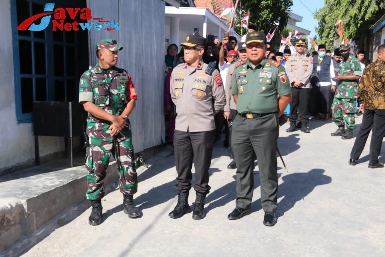 Kunjungan Wapres RI di Sumenep, Dandim 0827/Sumenep Pastikan PAM Berjalan Aman dan Lancar