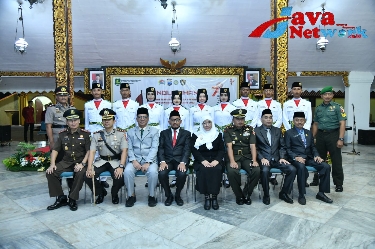 Dandim 0827/Sumenep Beri Ucapan Selamat Pada Pengukuhan Paskibraka 2023