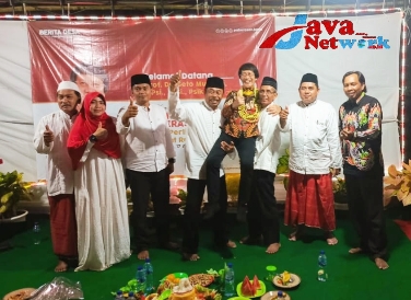 Suasana Launching Sparta Oleh Ketum LPAI Kak Seto Mulyadi Bersama Kades Paberasan Rachman Saleh, SE, Tokoh Agama dan Masyarakat