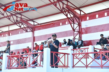 Bupati Achmad Fauzi Wongsojudo Buka Secara Resmi Turnamen Sepak Bola U-17 Bupati Cup 2023
