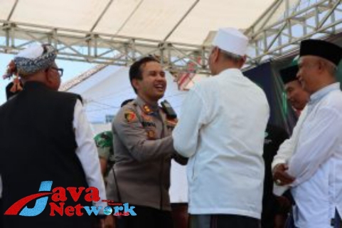 Kapolres AKBP Edo Satya Kentriko, SH, SIK, MH Bersama Forkopimda Sumenep di Acara PSNU Pagar Nusa Sumenep, Minggu (24/09/2023)