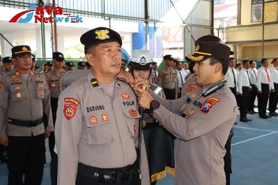 Suasana Upacara Pembukaan Latihan Dalmas 2023, Dalam Rangka Pengamanan dan Mensukseskan Pemilu 2023, Selasa (26/09/2023)