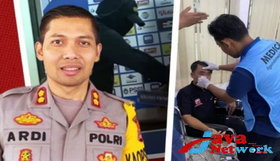 Kapolres Sleman AKBP Yuswanto Ardi, SH, SIK, MSi dan MO Madura United Korban Pengeroyokan Ferdiansyah Alifurrahman