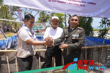 Gandeng Tunas Bakti Nusantara, Kodim 0827/Sumenep Resmikan Fasilitas Air Bersih di Batuputih Daya