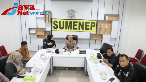 Humas Polres Sumenep Ikuti Pelatihan Peliputan Pemilu 2024 Melalui Virtual