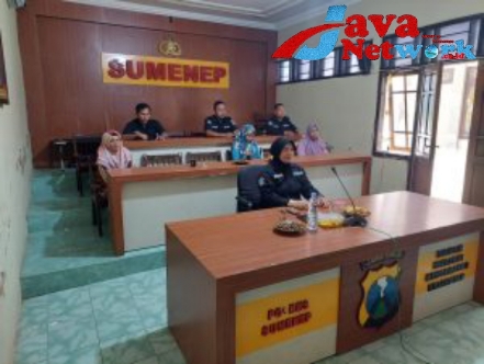 Suasana Dialog Publik Divhumas Polri Diikuti Polres Sumenep, Rabu (11/10/2023)