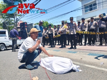 Banyak Kasus Mandek, KOPARAT Demo Kantor Inspektorat Pamekasan, Jum'at (20/10/2023)