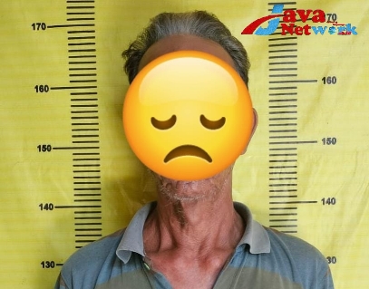 Tersangka MN Warga Dusun Gelugur Desa Kalowang Kecamatan Gayam Berhasil Ditangkap Unit Reskrim Polsek Sapudi Polres Sumenep