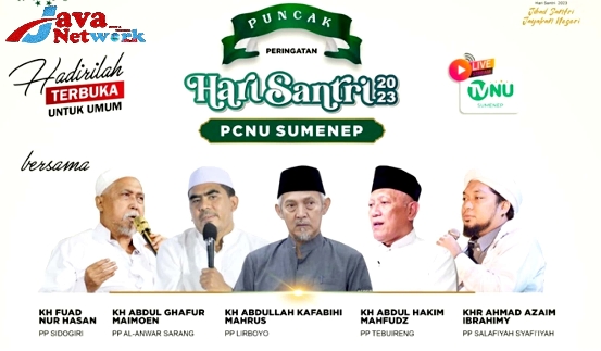 Lima Kiai Khos Bakal Dihadirkan Pada Puncak Peringatan HSN 2023 PCNU Sumeneo