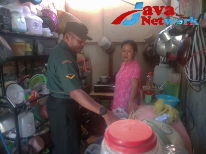 Program Babinsa Masuk Dapur, Serda Sugeng Jalin Kekeluargaan Bersama Warga Binaan