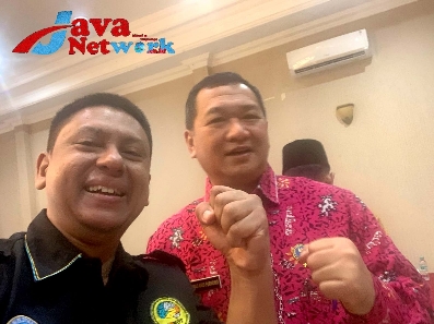 Direktur P2NOT Jatim Zamrud Khan Bersama Kepala BNNP Jatim Brigjen Pol M. Aris Purnomo, SH, MH