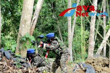 Dihari Kedua Pergama Gelar Paintball War Game, Asah Solidaritas Para Peserta, Minggu (12/11/2023)