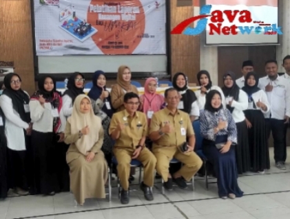 Kadiskop UKM dan Perindag Kabupaten Sumenep, Chainur Rasyid, SE, MSi Usai Membuka Diklat Pelatihan, Selasa (14/11/2023)