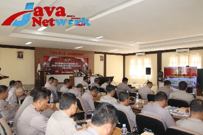 Suasana Kegiatan Analisa Evaluasi dan Mantab Brata
