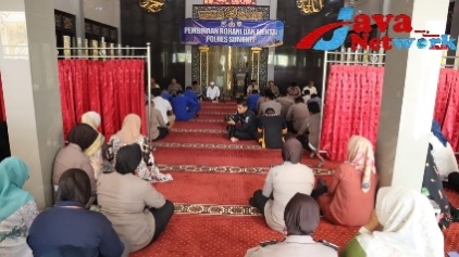 Rutinitas Binrohtal Kembali Digelar Polres Sumenep, Kamis (16/11/2023)