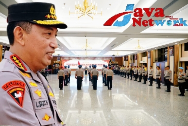 Kapolri Jenderal Polisi Drs Listyo Sigit Prabowo, MSi Saat Melantik ke-13 Perwira Tinggi (Pati)