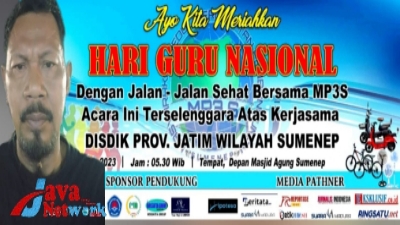 Ketua MP3S, Musahnan , Spd dan Banner Kegiatan Jalan-Jalan Sehat Minggu (19/11/2023)